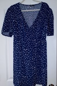 Shein curve ... classic wrap dress size 2xl